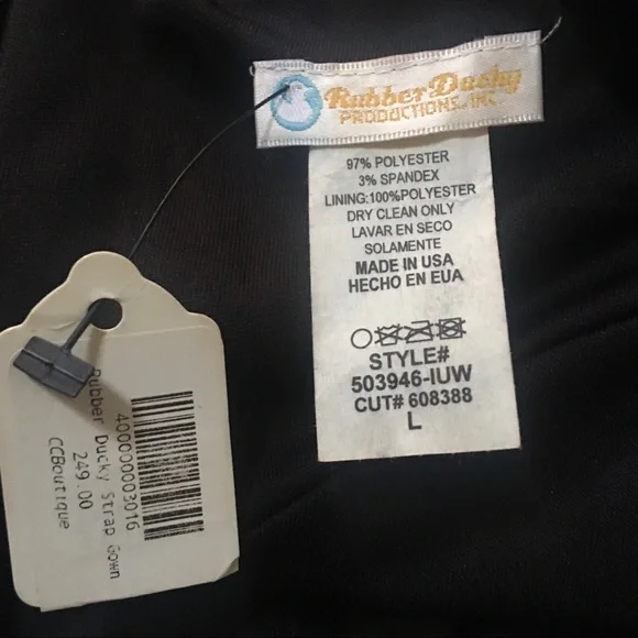 Strapless Black Dress - Picture 10 of 16